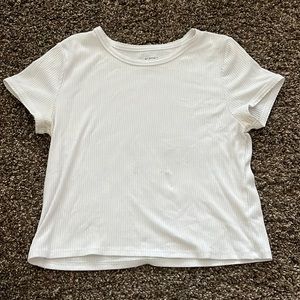 Arizona White crop top